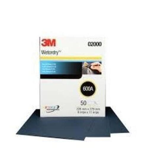 DESCRIPTION: (2) PACKS OF (50) SANDPAPER SHEET BRAND/MODEL: 3M #02116 SIZE: 9X11 RETAIL$: $76.99 EA QTY: 2
