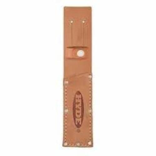 DESCRIPTION: (4) CASES OF (10) SQUARE POINT KNIFE SHEATH BRAND/MODEL: HYDE TOOLS #56505 INFORMATION: LEATHER RETAIL$: $110.00 EA QTY: 4