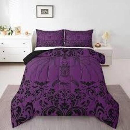DESCRIPTION: (1) BEDSPREAD - BEDDINGBRAND/MODEL: PRODUCT NUMBER #05064393857707INFORMATION: GOTHIC, PURPLESIZE: KINGRETAIL$: $65.49 EAQTY: 1
