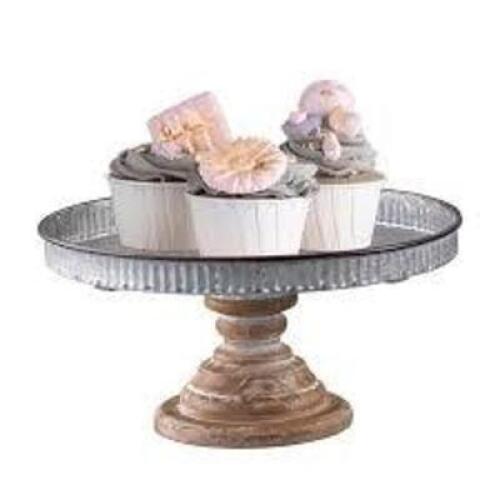 DESCRIPTION: (1) TIERED CAKE STAND BRAND/MODEL: PRODUCT NUMBER #49244 INFORMATION: IMAGES ARE FOR ILLUSTRATION PURPOSES ONLY AND MAY NOT BE AN EXACT R