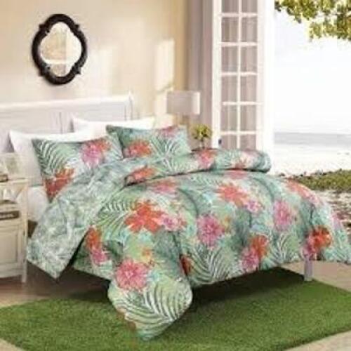 DESCRIPTION: (1) COMFORTER SET BRAND/MODEL: SLEEPDOWN INFORMATION: FLORAL, 3 PIECES SIZE: QUEEN SIZE RETAIL$: $28.99 EA QTY: 1