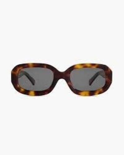 DESCRIPTION: (1) PAIR OF FASHION SUNGLASSES AND CARRY CASE BRAND/MODEL: QUINCE INFORMATION: TURTLE SHELL PATTERN, OVAL SHAPE RETAIL$: $50.00 EA QTY: 1