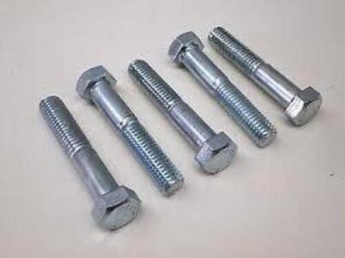 DESCRIPTION: (5) BOXES OF (50) HEX SCREWS BRAND/MODEL: PFC #00026-2642-451 INFORMATION: COARSE THREAD, ZINC BLUE SIZE: 3/8-16 X 4-1/2 RETAIL$: $29.11