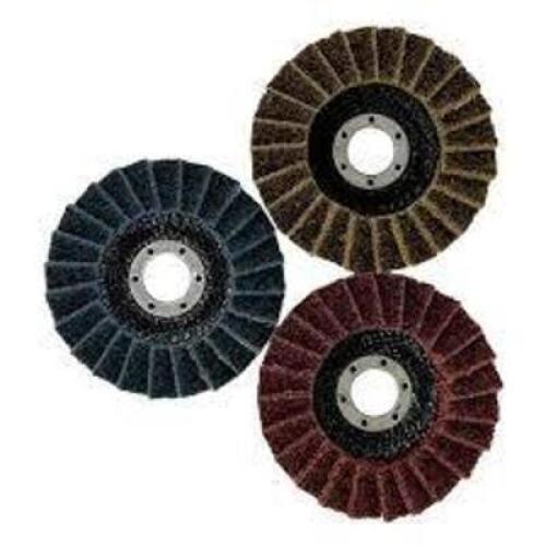 DESCRIPTION: (10) SURFACE CONDITION FLAP WHEEL BRAND/MODEL: STANDARD ABRASIVES #KP151742 INFORMATION: Y29 SIZE: 4-1/2" RETAIL$: $141.85 EA QTY: 10
