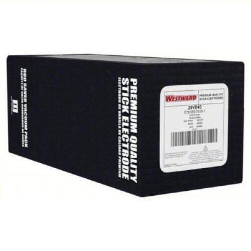 DESCRIPTION: (1) STICK ELECTRODE BRAND/MODEL: WESTWARD #20YD43 INFORMATION: 50 LB, E7018-1 SIZE: 3/16" RETAIL$: $161.54 EA QTY: 1