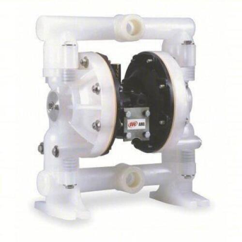 DESCRIPTION: (1) DOUBLE DIAPHRAGM PUMP BRAND/MODEL: ARO #4GY44 INFORMATION: AIR, POLYPROPYLENE, BOLT, 1 IN FLUID CONNECTION SIZE, NPT, BUNA-N, BUNA-N