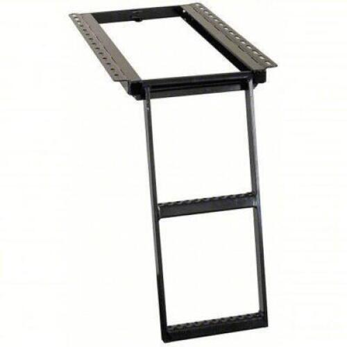 DESCRIPTION: (2) RETRACTABLE TRUCK STEP BRAND/MODEL: BUYERS PRODUCTS #19A784 INFORMATION: BLACK, STEEL SIZE: 16 7/8 IN STEP WD, 1 1/4 IN STEP DP RETAI
