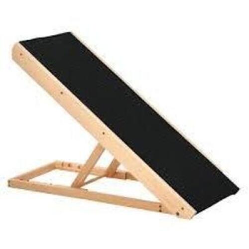 DESCRIPTION: (1) ELEVATED PET RAMP BRAND/MODEL: PRODUCT NUMBER #T-FBA-D-QX RETAIL$: $72.99 EA QTY: 1