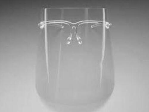 DESCRIPTION: (1) CASE OF (20) FACE SHIELDS WITH GLASSES BRAND/MODEL: 94935442 RETAIL$: $40.00 EA QTY: 1