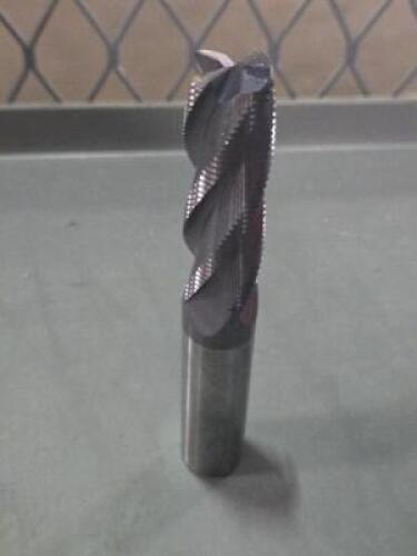 DESCRIPTION: (1) SOLID CARBIDE ROUGHING END MILL BRAND/MODEL: ACCUPRO 84327873 INFORMATION: FINE PITCH SIZE: 3/4" DIA 2-1/4" LOC RETAIL$: $323.50 QTY: