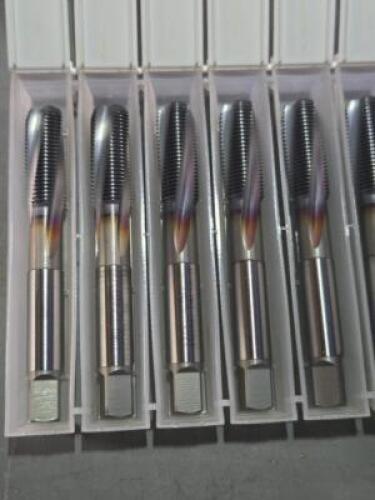 DESCRIPTION: (10) HSS SPIRAL FLUTE TAPS BRAND/MODEL: OSG V-TI-SFT SIZE: M10X1.0 RETAIL$: $525.90 QTY: 10