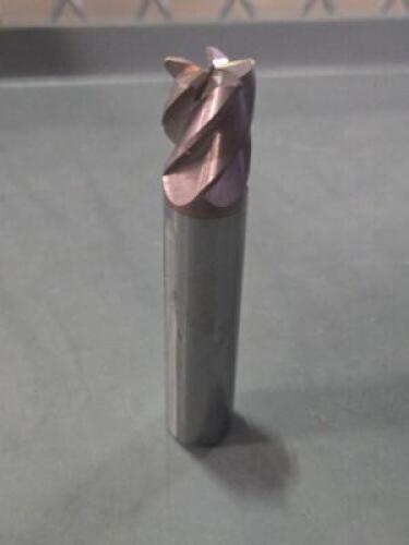 DESCRIPTION: (1) 5 FLUTE CARBIDE END MILL BRAND/MODEL: FULLERTON 37656 SIZE: 5/8" DIA RETAIL$: $161.99 QTY: 1