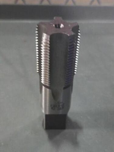 DESCRIPTION: (1) HSS 4 FLUTE BRITISH STANDARD PIPE TAP BRAND/MODEL: HERTEL 88245121 SIZE: 3/4-14 G(BSP) RETAIL$: $134.62 QTY: 1