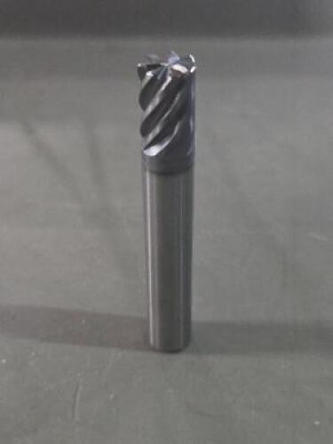 DESCRIPTION: (4) SOLID CARBIDE CORNER RADIUS END MILL BRAND/MODEL: MA FORD 118354 SIZE: 3/8" DIA 1/2" LOC RETAIL$: $296.36 QTY: 4