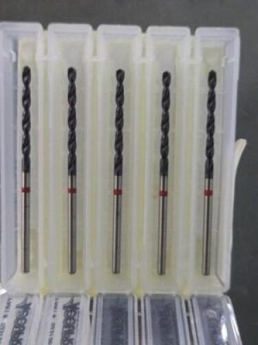 DESCRIPTION: (5) COBALT JOBBER DRILL BITS BRAND/MODEL: ACCUPRO 02373017 SIZE: #46 RETAIL$: $58.45 QTY: 5