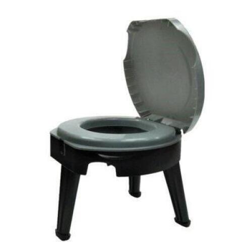 DESCRIPTION: 14.5" PORTABLE FOLDING TOILET BRAND/MODEL: OZARK TRAIL RETAIL$: $29.99 QTY: 1