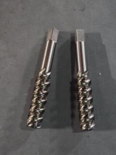 DESCRIPTION: (2) HSS SPIRAL FLUTE TAP BRAND/MODEL: MADE IN USA 74619628 SIZE: 1/2-20 UNF RETAIL$: $100.88 QTY: 2