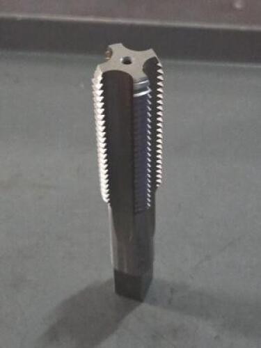 DESCRIPTION: (2) HSS STRAIGHT FLUTE HAND TAP BRAND/MODEL: HERTEL 07685704 SIZE: M22.2.5 RETAIL$: $96.76 EA QTY: 2
