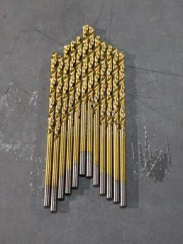 DESCRIPTION: (24) HSS JOBBER DRILL BITS BRAND/MODEL: WESTWARD 6PRT5 SIZE: #37 RETAIL$: $39.96 QTY: 24