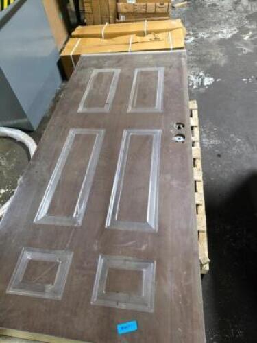 DESCRIPTION: (4) HEAVY DUTY DOORS QTY: 4
