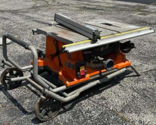 10 INCH PRO JOB SITE TABLE SAW WITH FOLDING STAND