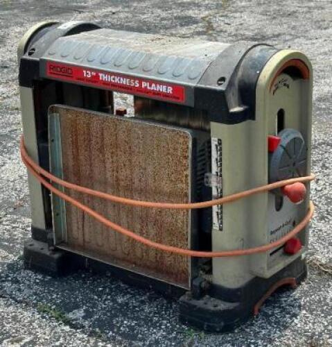 13" THICKNESS PLANER