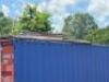 SCAFOLDING CONTENTS ON TOP OF CONTAINER - 2