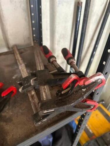 (2) - LARGE CLAMPS
