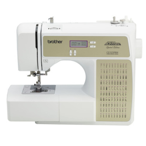 DESCRIPTION: COMPUTERIZED PROJECT RUNWAY SEWING MACHINE BRAND/MODEL: BROTHER RETAIL$: $145.00 QTY: 1