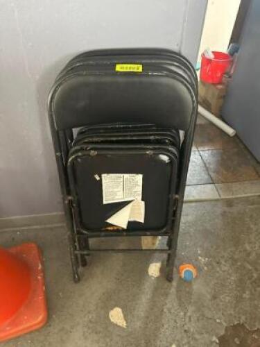 (3) - FOLDING CHAIRS