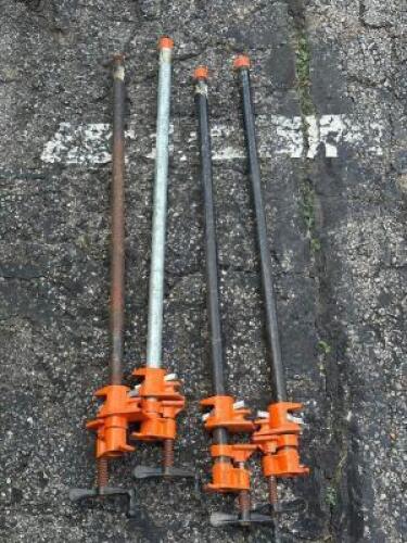 (4) - PIPE CLAMPS