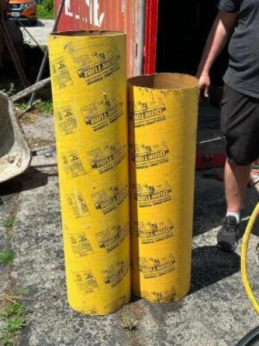 (2) - CEMENT TUBES