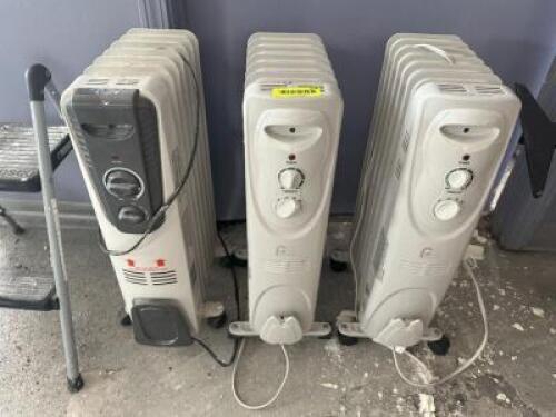 (3) - SPACE HEATERS