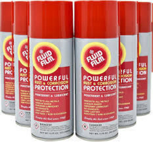 DESCRIPTION: (6) CORROSION INHIBITOR BRAND/MODEL: FLUID FILM #10N783 SIZE: 11.75 OZ RETAIL$: $81.90 QTY: 6