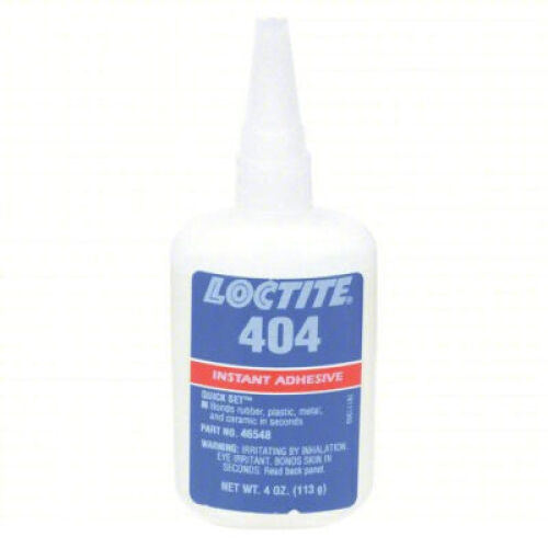 DESCRIPTION: (6) INSTANT ADHESIVE BRAND/MODEL: LOCTITE 404 #36D059 SIZE: 4 OZ RETAIL$: $244.17 EA QTY: 6