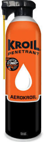 DESCRIPTION: (2) PENETRANT BRAND/MODEL: KROIL SIZE: 13 OZ RETAIL$: $43.98 QTY: 2