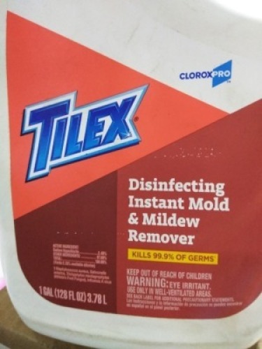 DESCRIPTION: (1) MOLD AND MILDEW DISINFECTANT BRAND/MODEL: TILEX #20K972 SIZE: 1 GALLON RETAIL$: $27.51 QTY: 1