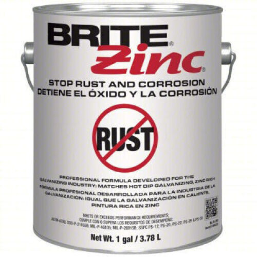 DESCRIPTION: (1) BRITE ZINC GALVANIZING COMPOUND BRAND/MODEL: WELD AID B-200 SIZE: 1 GAL RETAIL$: $271.77 QTY: 1
