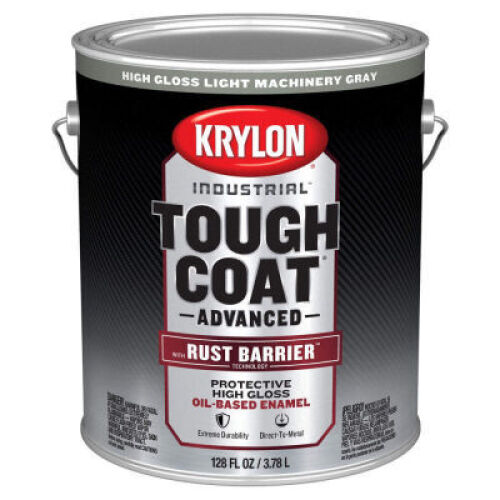 DESCRIPTION: (2) LIGHT MACHINE GRAY RUST BARRIER PAINT BRAND/MODEL: KRYLON K00831008 SIZE: 1 GAL RETAIL$: $121.10 QTY: 2