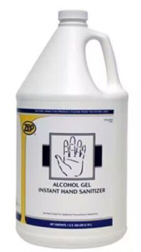 DESCRIPTION: (4) INSTANT HAND SANITIZER GEL BRAND/MODEL: ZEP #87824 SIZE: 1 GALLON RETAIL$: $162.40 QTY: 4