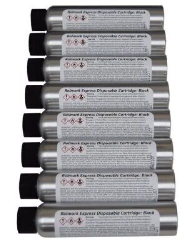 DESCRIPTION: (3) STENCIL INK DISPOSABLE CARTRIDGES BRAND/MODEL: ROLMARK EXPRESS SIZE: 4OZ RETAIL$: $32.31 QTY: 3