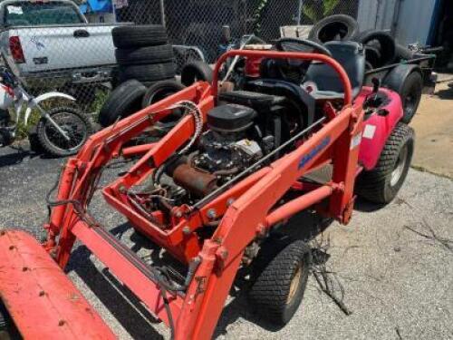 LEGACY XL TRACTOR WITH BUCKET AND 5 ADDITIONAL ATTACHMENTS