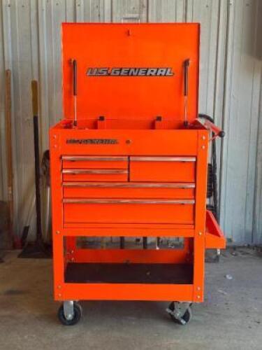 30" 5 DRAWER MECHANICS CART