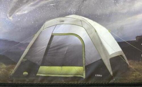 6 PERSON LIGHTED DOME TENT