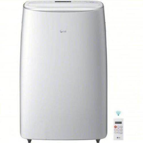 DESCRIPTION: (1) PORTABLE AIR CONDITIONER BRAND/MODEL: LG #61CZ65 INFORMATION: 10,000 BTUH, 400 SQ FT &ndash; 450 SQ FT, 115V AC, COOLING ONLY RETAIL$: $951