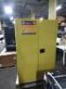 DESCRIPTION: (1) FLAMMABLES STORAGE CABINETBRAND/MODEL: SECURALL #P160INFORMATION: YELLOWSIZE: 60 GALLON,&nbsp;65.00H x 43.00W x 18.00LRETAIL$: $1249.00 EAQTY: 1 - 2