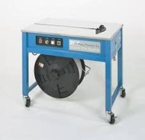 DESCRIPTION: (1) STRAPPING MACHINE BRAND/MODEL: PAC STRAPPING #PSM1412-IC3A INFORMATION: 110 V, 60 HZ, 1 PHASE RETAIL$: $1354.82 EA QTY: 1