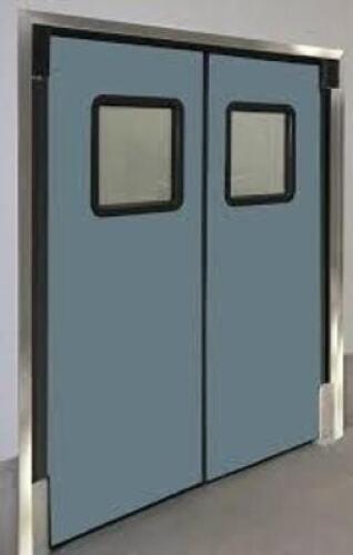 DESCRIPTION: (2) INDUSTRIAL SWINGING DOOR WITH WINDOW BRAND/MODEL: CHASE #39K357 INFORMATION: SEE INSPECTION SIZE: 2 DOORS, 3 FT DOOR WD, 7 FT DOOR HT