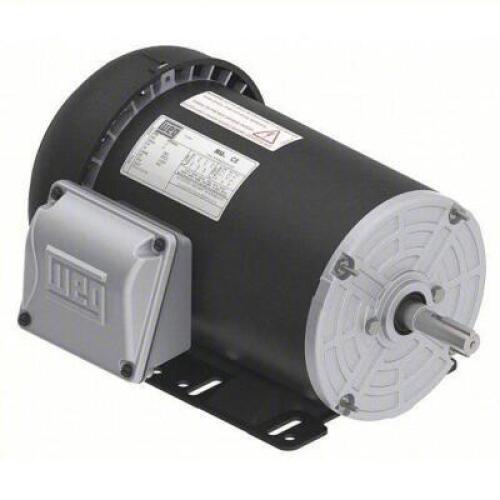 DESCRIPTION: (1) GENERAL PURPOSE MOTOR BRAND/MODEL: WEG #35JF90 INFORMATION: TOTALLY ENCLOSED FAN COOLED, RIGID BASE MOUNT, 3/4 HP, 208-230/460V AC RE