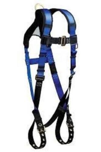 DESCRIPTION: (1) FULL BODY HARNESS, FALL PROTECTION BRAND/MODEL: FALLTECH INFORMATION: BLUE AND BLACK, SEE INSPECTION RETAIL$: $85.00 EA QTY: 1